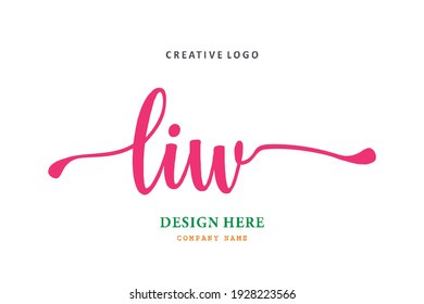 El logotipo de la inscripción LIW es sencillo, fácil de entender y autoritario