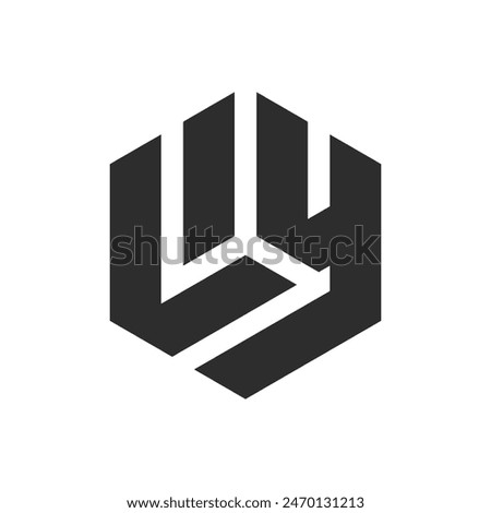 LIY letter logo, LIY Alphabet logo, initials logo