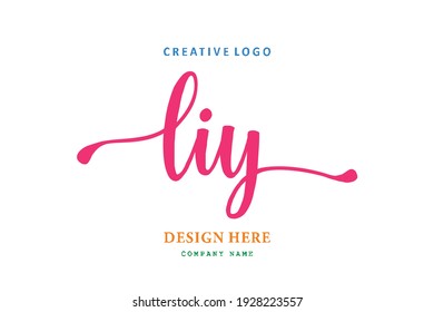 LIY lettering logo is simple, easy to understand and authoritative