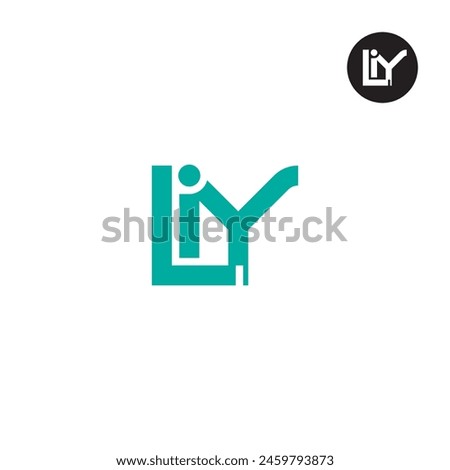 LIY Logo Letter Monogram Design