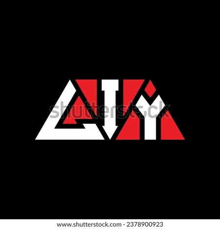 LIY triangle letter logo design with triangle shape. LIY triangle logo design monogram. LIY triangle vector logo template with red color. LIY triangular logo Simple, Elegant, and Luxurious design.