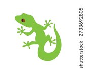 Lizard animal cute vector illustration emoji symbol sign icon vector illustration isolated flat gecko reptile