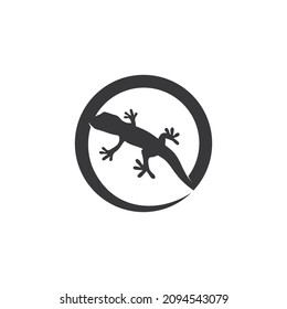  Gekrokodil-Logo für das Design von Eidechsenvögeln, Vektorsalamander, Reptilien