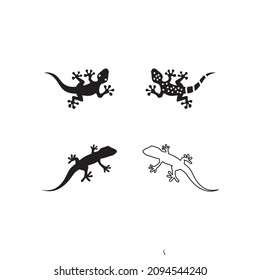  lizard animal vector salamander gecko crocodile and reptiles design logo