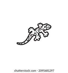 lizard and animal vector  salamander gecko crocodile and reptiles design logo illustration