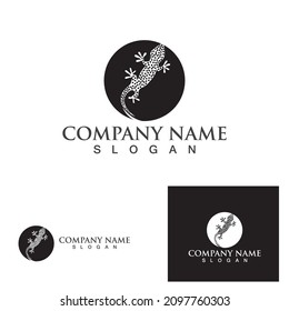 Lizard animals logo and symbols vector temlate
