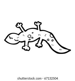 lizard cartoon