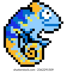 Icono de caricatura de pizarra en estilo píxel.	