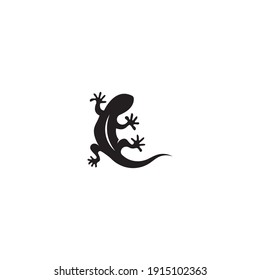 Lizard chameleon logo or icon template vector design