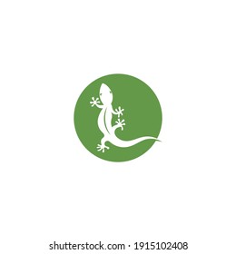Lizard-Chameleon-Logo oder Symbolvorlage, Vektordesign