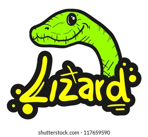 Lizard fun pet
