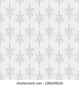 Lizard gecko African ethnic seamless pattern Vector in Maori style