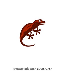 lizard gecko logo vector icon download