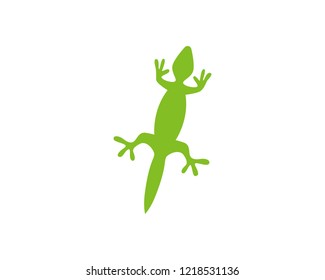 Lizard green logo vector