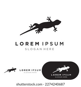 Lizard home logo icon vector design template