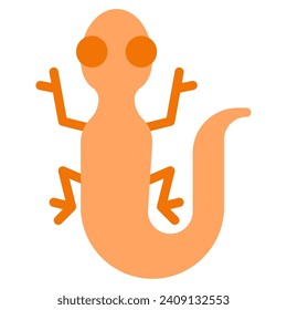 Lizard Icon Illustration for web, app, infographic, etc