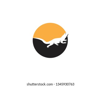 Lizard icon vector illustration