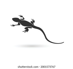 Lizard icons. Simple illustration. lizard vector icons for web.