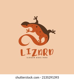 Lizard Logo Design Concept Vector. Animal Logo Design Template