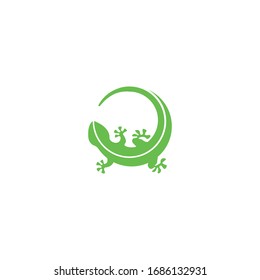 Lizard Logo design vector. Lizard icon.