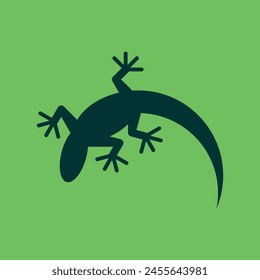 lizard logo. Icon design. Template elements	