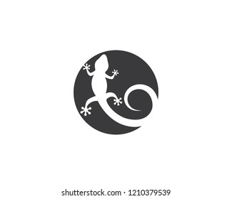 Lizard logo illustration