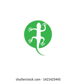 Lizard logo template vector  icon