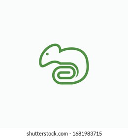 Lizard Logo Vector Design Template