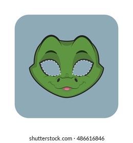 Lizard mask for Halloween and other festivities