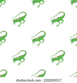 Lizard pattern seamless background texture repeat wallpaper geometric vector