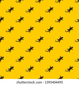 Lizard pattern seamless vector repeat geometric yellow for any design