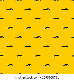 Lizard pattern seamless vector repeat geometric yellow for any design