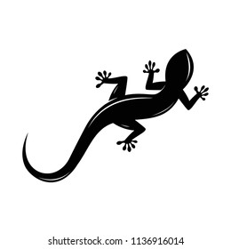 lizard silhouette illustration