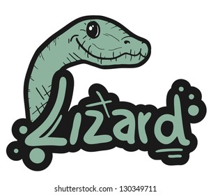 Lizard stick