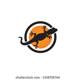 Lizard Symbol Icon Vector Animal 