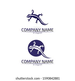 Lizard vector crocodile design, animal, and reptile, gecko