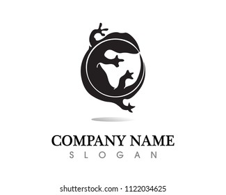 Lizard vector, design, animal, and reptile, gecko