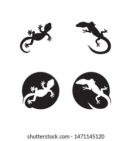 Lizard vector design animal and reptile gecko 