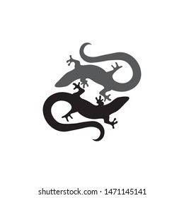 Lizard vector design animal and reptile gecko 