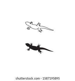 Lizard vector, design, animal, and reptile, gecko