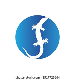 lizard vector icon logo and symbol template