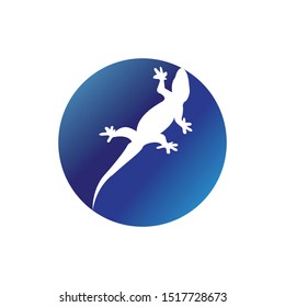 lizard vector icon logo and symbol template
