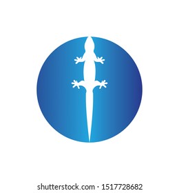 lizard vector icon logo and symbol template