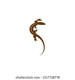 lizard vector icon logo and symbol template
