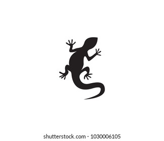 Шаблон логотипа и символов вектора ящерицы
