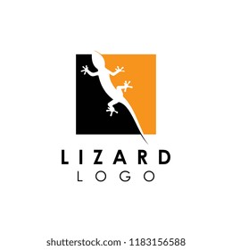 Lizard vector icon logo and symbols template