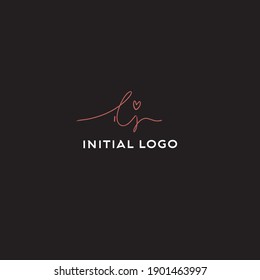 Logotipo inicial aislado de LiveJournal para identidad