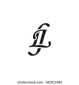 LJ initial monogram logo
