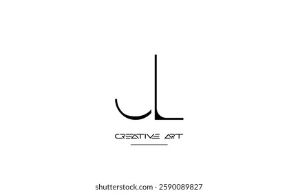 LJ, JL, L, J abstract letters logo monogram