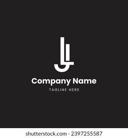 LJ Letter Logo, LJ Letter Monogram, L,J, Initials Letter,

